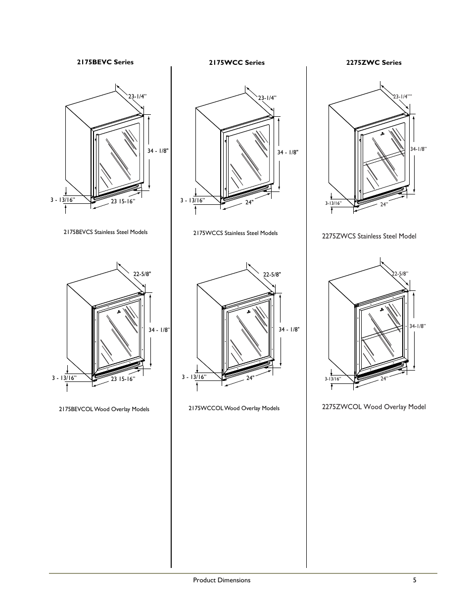 U-Line 2175BEVC  EN User Manual | Page 7 / 17