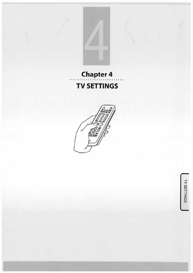 Chapter 4 tv settings | Uniden TL32TX1-AW User Manual | Page 39 / 60