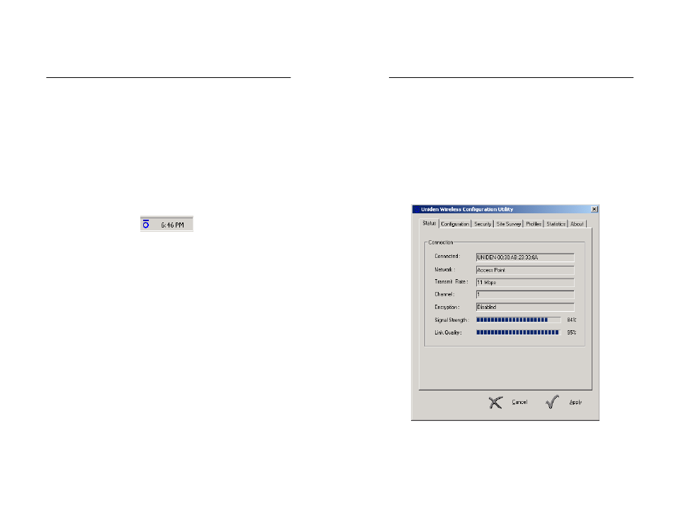 Configuration utility | Uniden PCW300 User Manual | Page 10 / 29