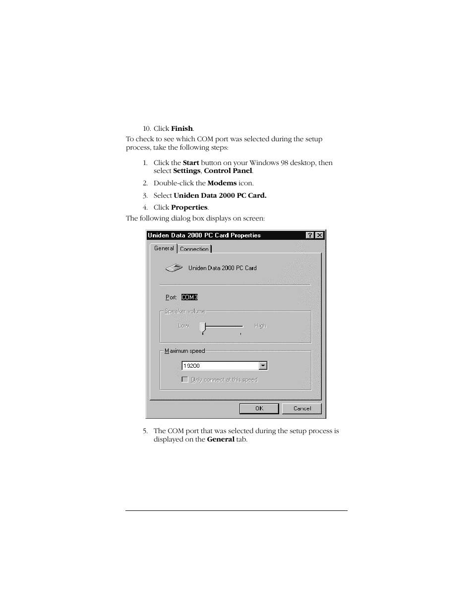 Uniden Data 2000 Wireless CDPD PC Card User Manual | Page 30 / 99