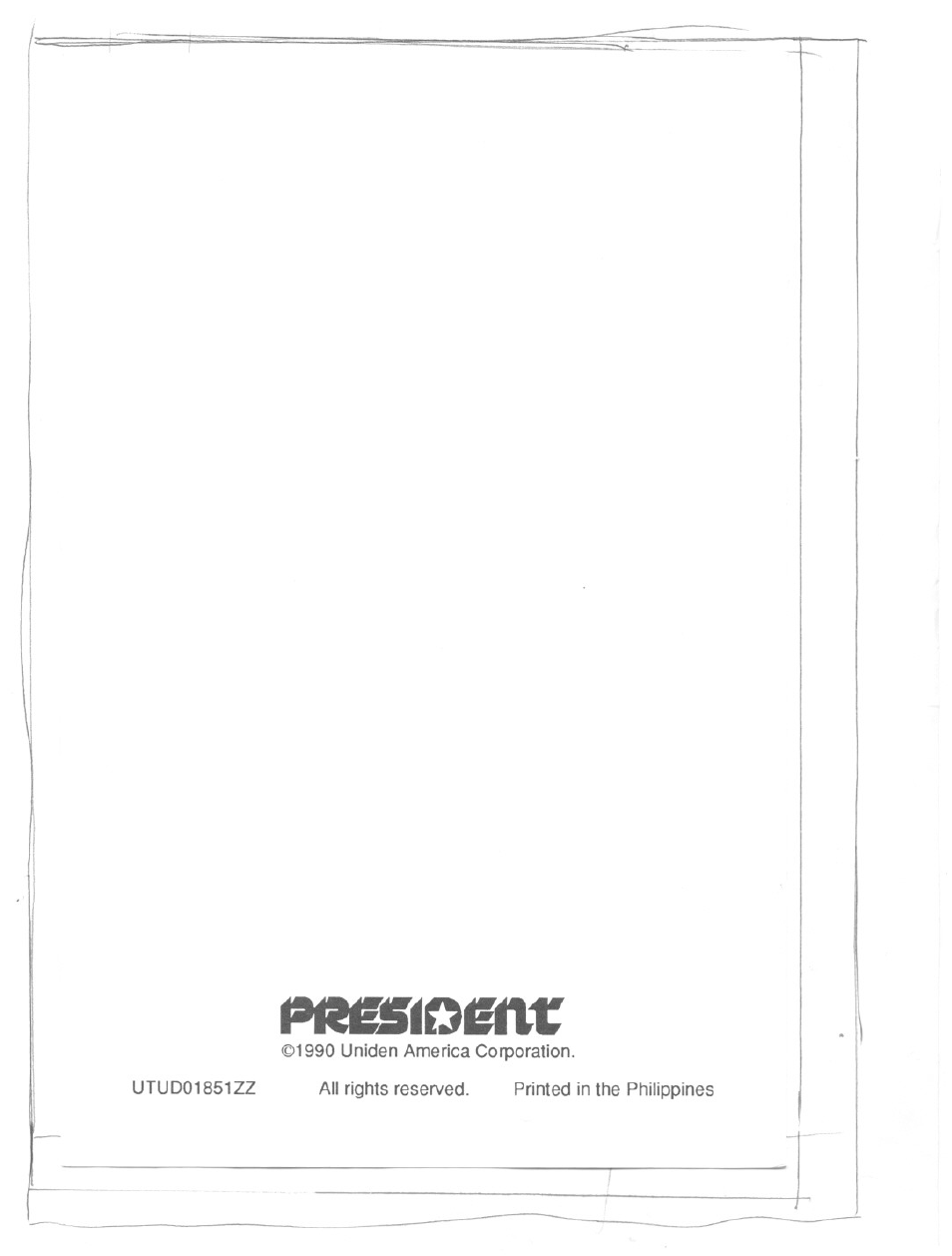 Ph^iqisixx | Uniden PRESIDENT LTD 950 User Manual | Page 27 / 33