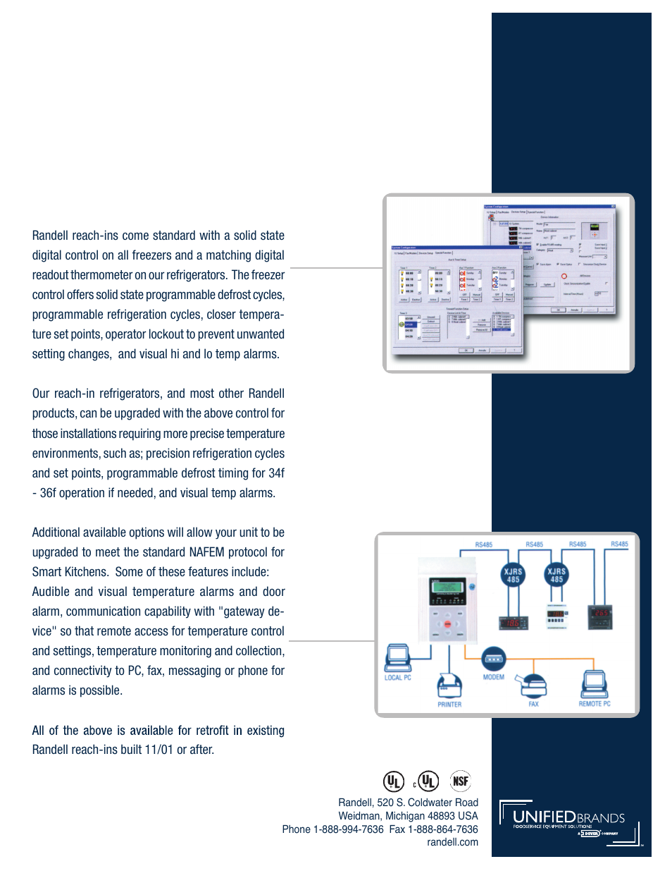 Unified Brands Randell User Manual | Page 2 / 2