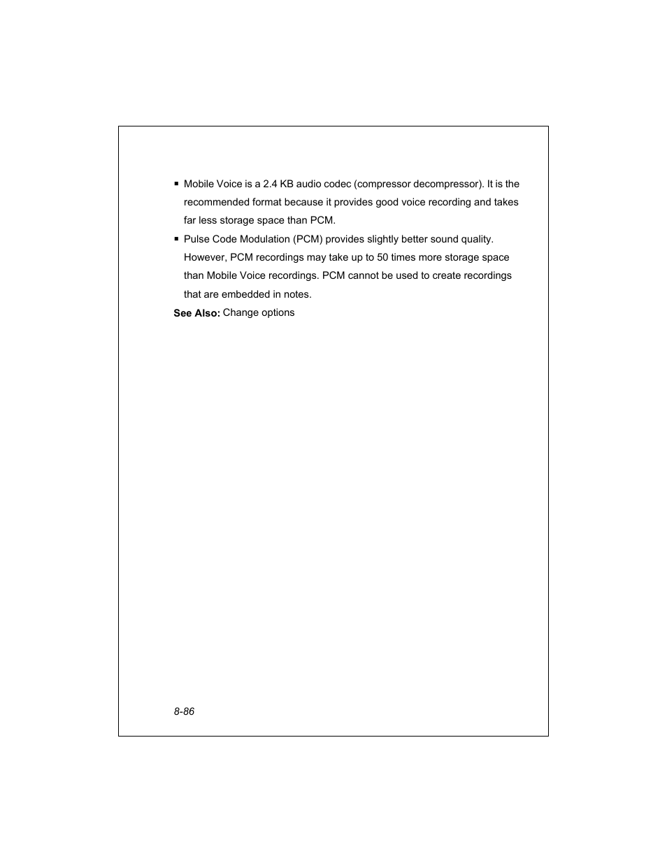 Unitech PA950 User Manual | Page 86 / 204