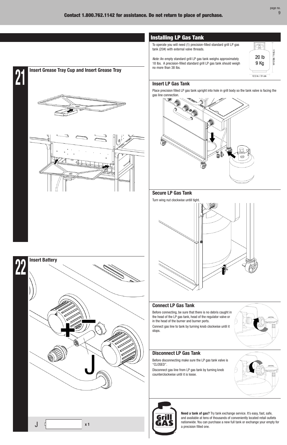 Uniflame GBC940WIR User Manual | Page 9 / 28