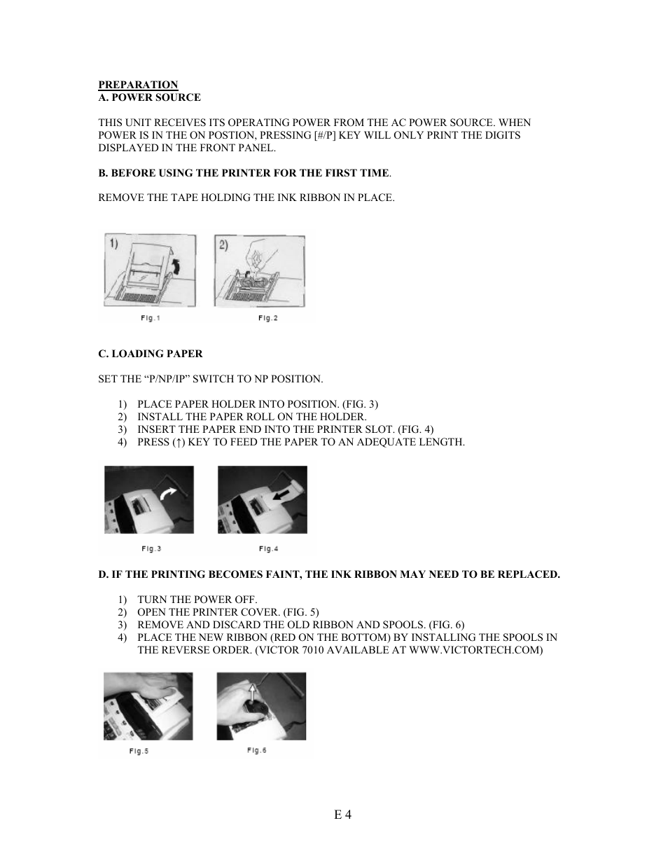 Victor 1230-4 User Manual | Page 5 / 26