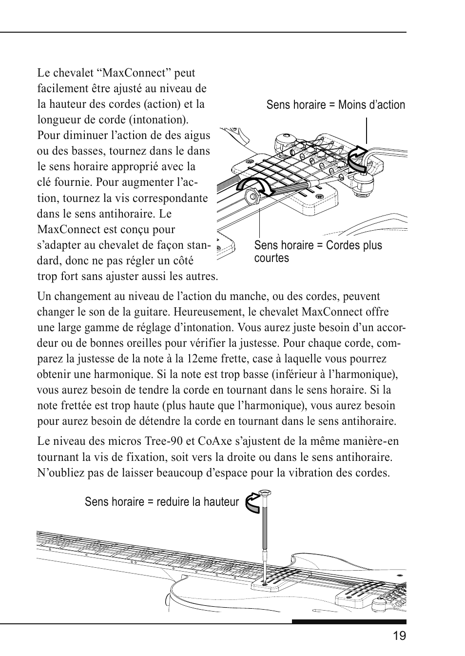 Vox VIRAGE VGSC User Manual | Page 21 / 43