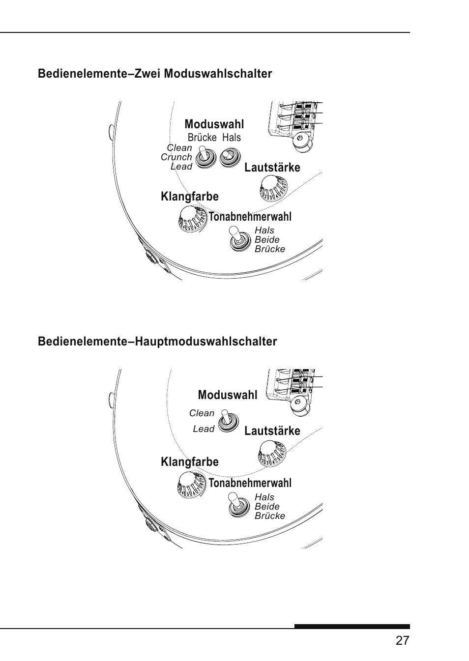 Vox VIRAGE VGSC User Manual | Page 29 / 43