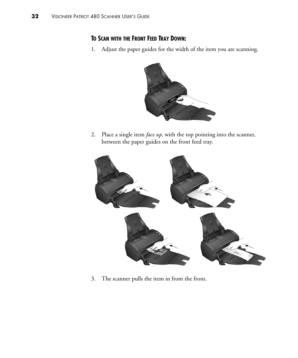 Visioneer PATRIOT 480 User Manual | Page 37 / 114