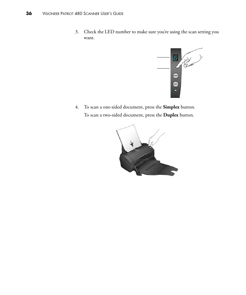 Visioneer PATRIOT 480 User Manual | Page 41 / 114