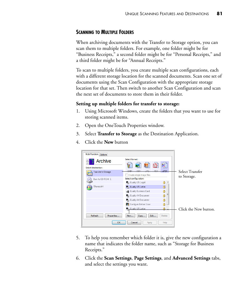 Visioneer PATRIOT 480 User Manual | Page 86 / 114