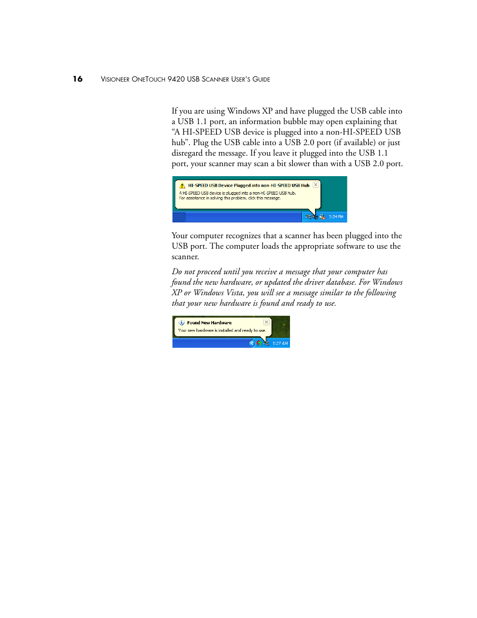 Visioneer One Touch 9420 User Manual | Page 23 / 154