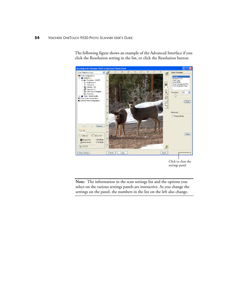 Visioneer 9520 User Manual | Page 61 / 156
