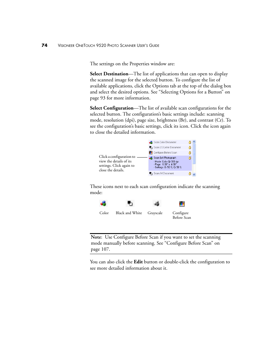Visioneer 9520 User Manual | Page 81 / 156