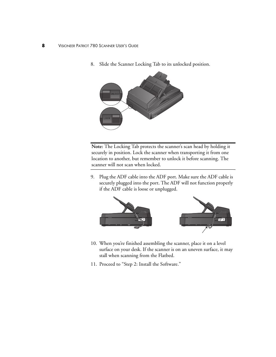 Visioneer Patriot 780 User Manual | Page 15 / 160