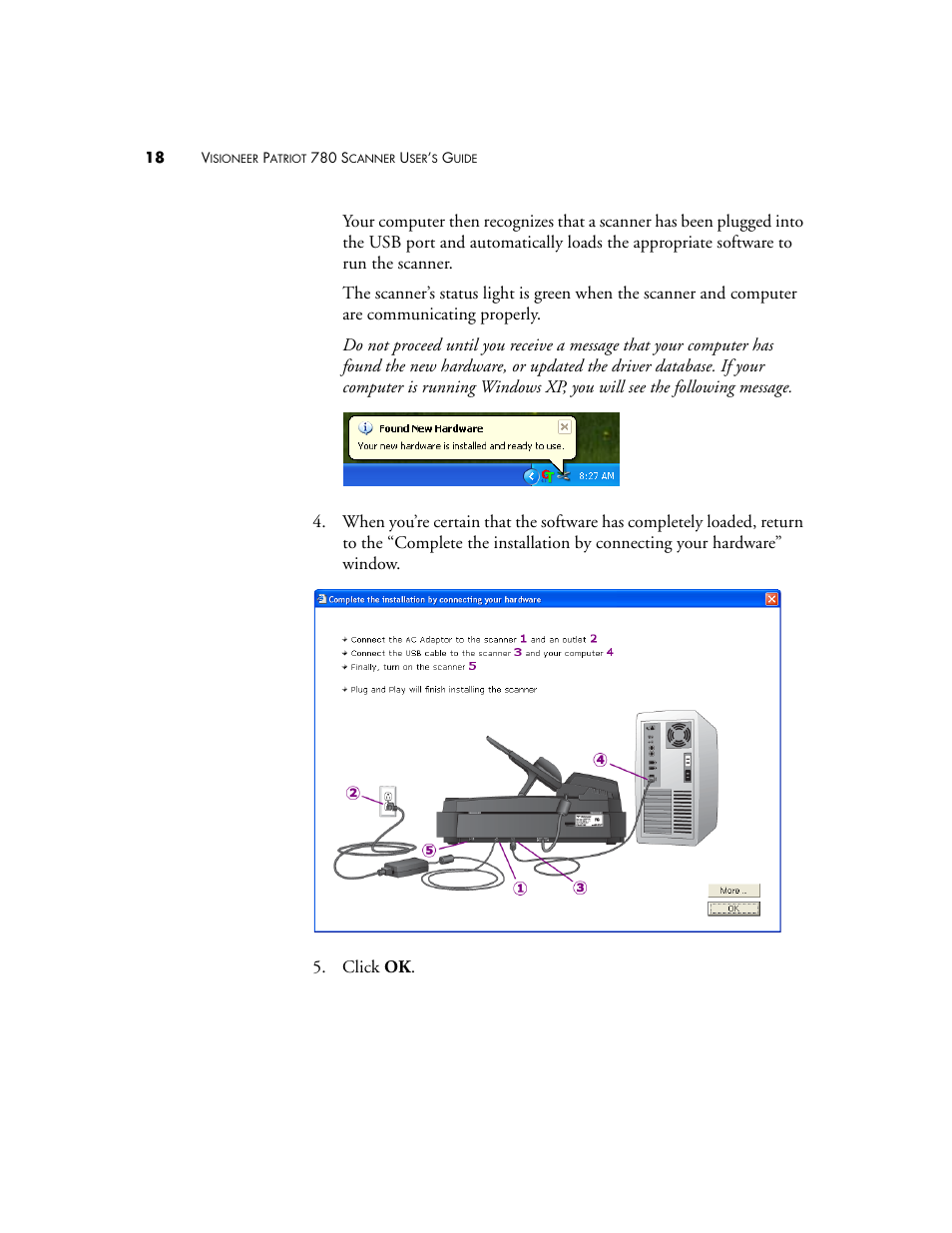 Visioneer Patriot 780 User Manual | Page 25 / 160