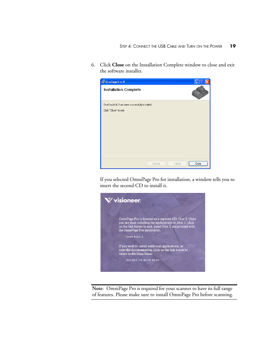 Visioneer Patriot 780 User Manual | Page 26 / 160