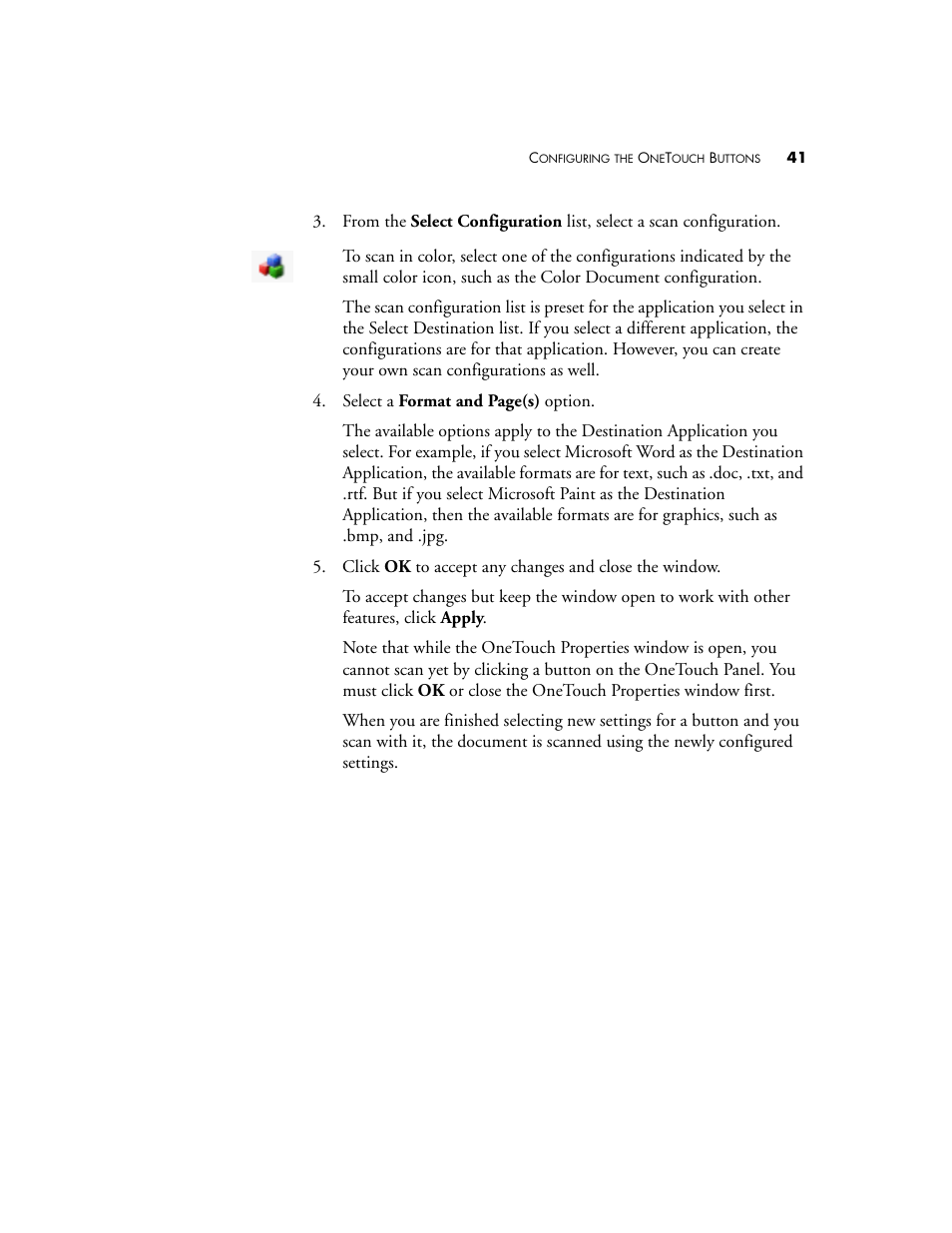 Visioneer Patriot 780 User Manual | Page 48 / 160