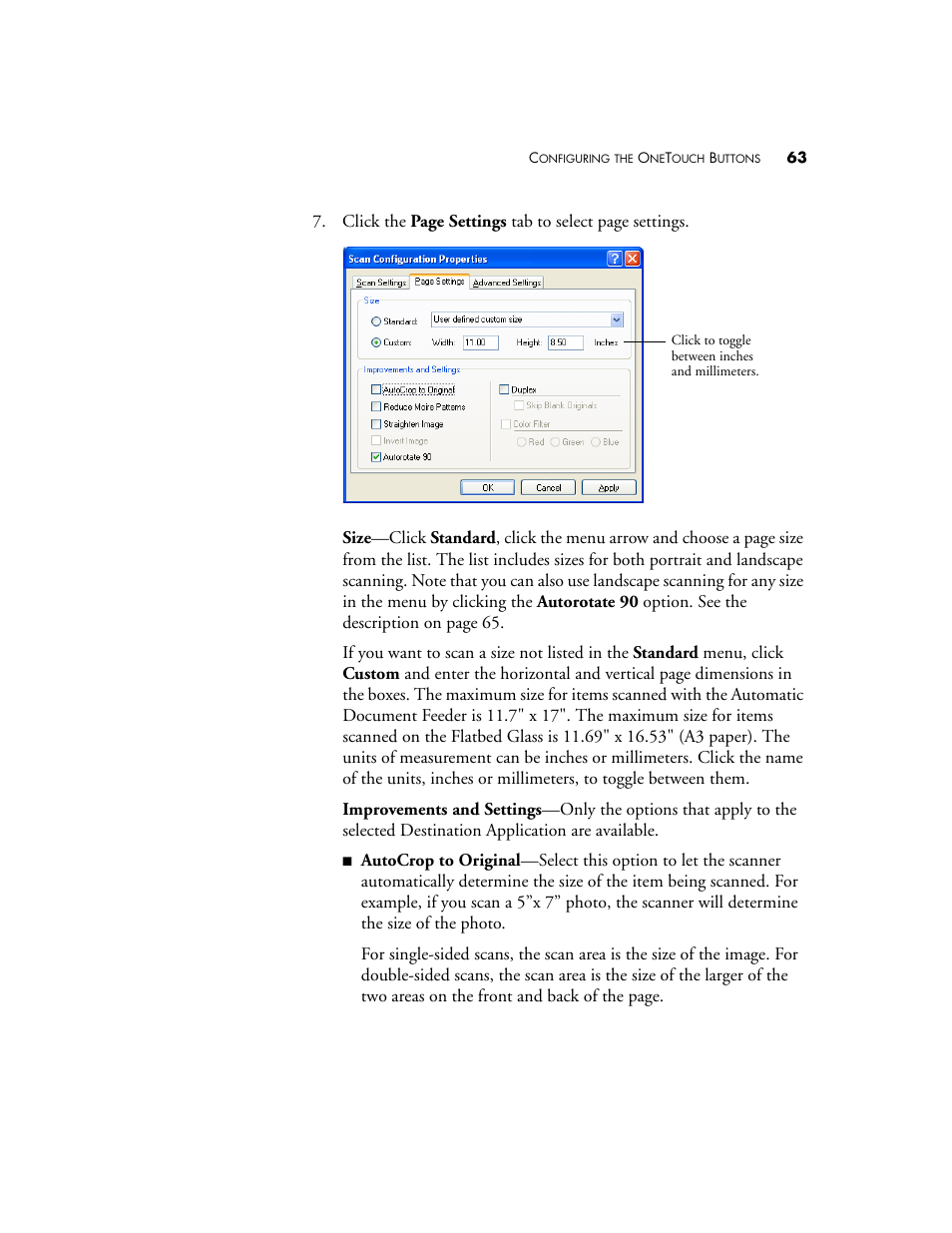Visioneer Patriot 780 User Manual | Page 70 / 160