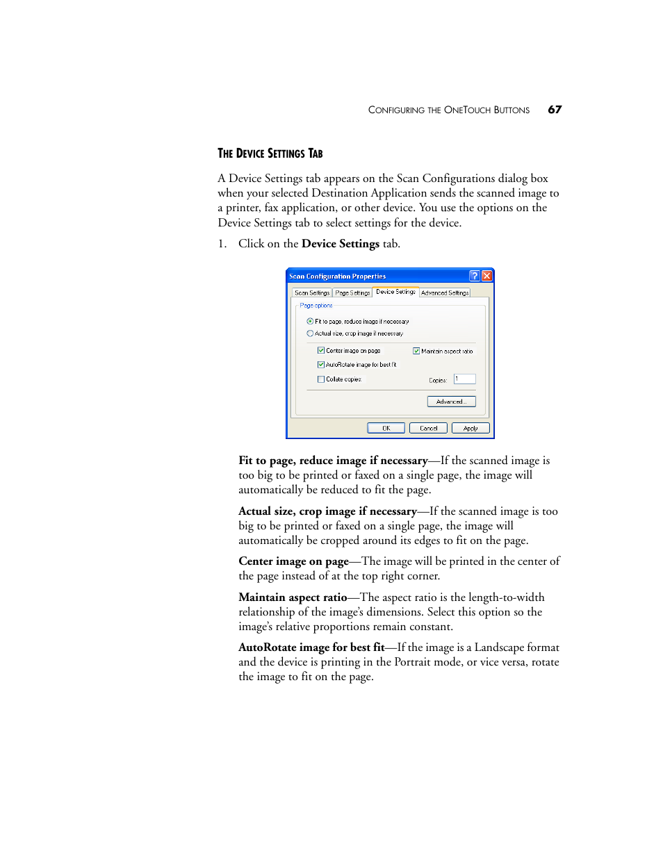 Visioneer Patriot 780 User Manual | Page 74 / 160