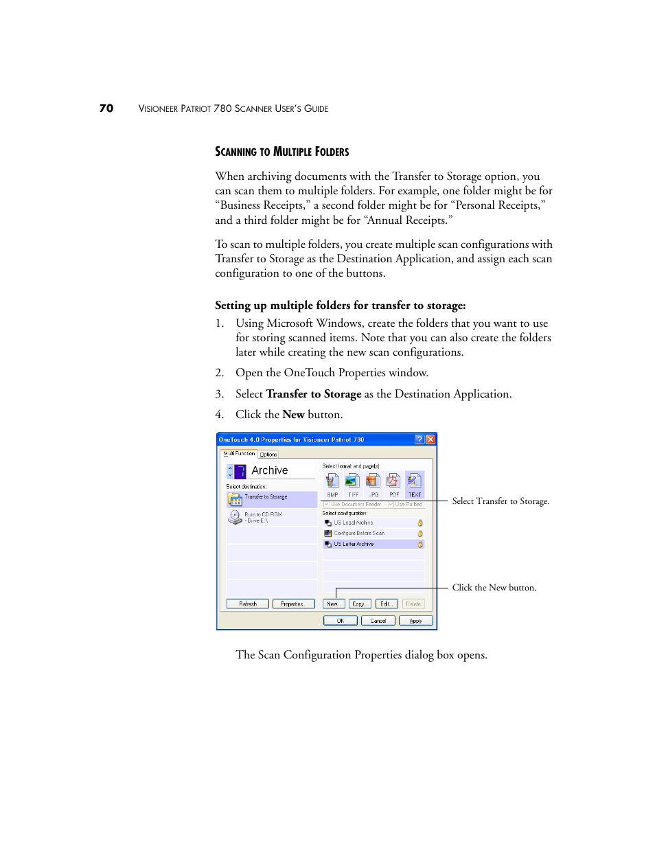 Visioneer Patriot 780 User Manual | Page 77 / 160