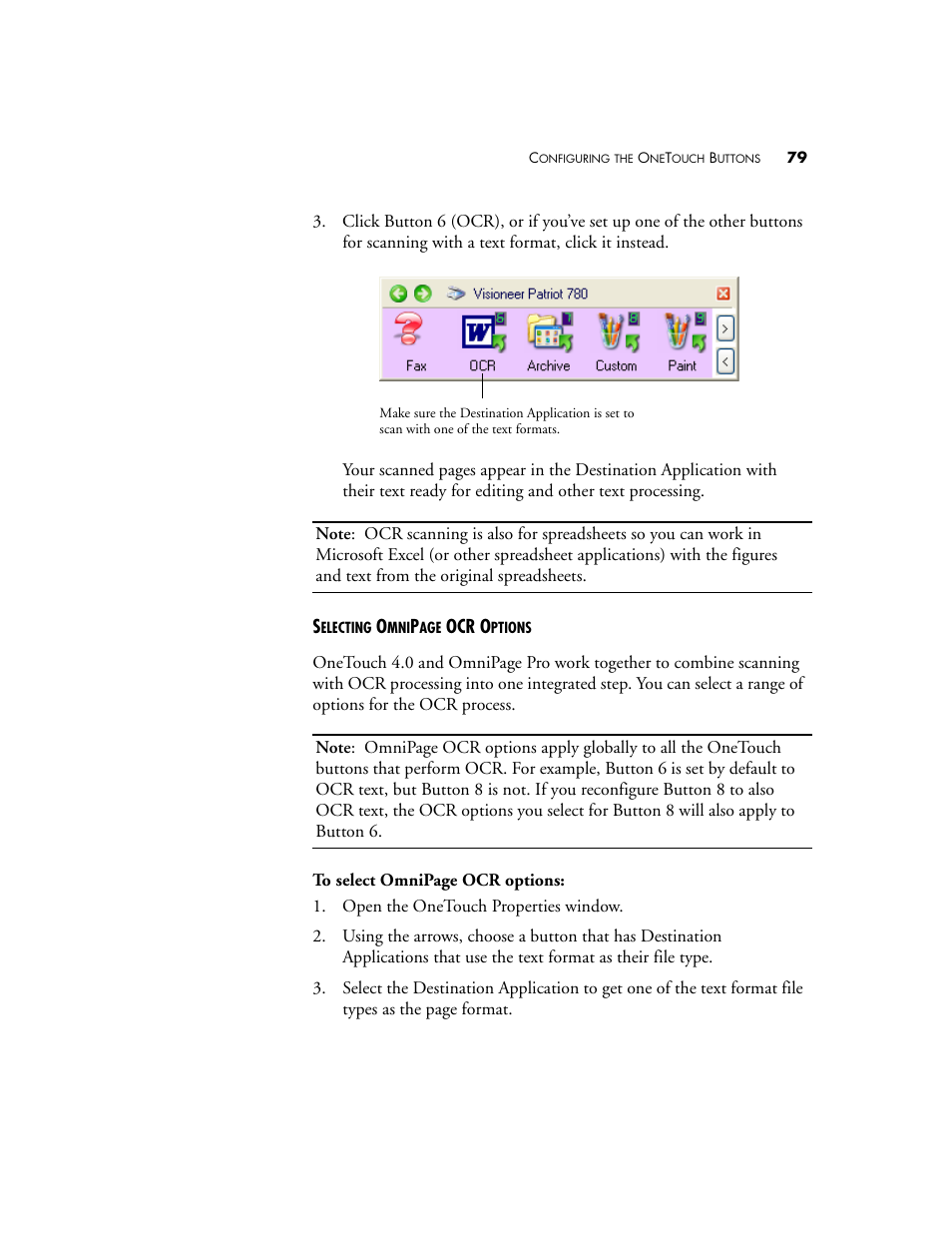 Visioneer Patriot 780 User Manual | Page 86 / 160