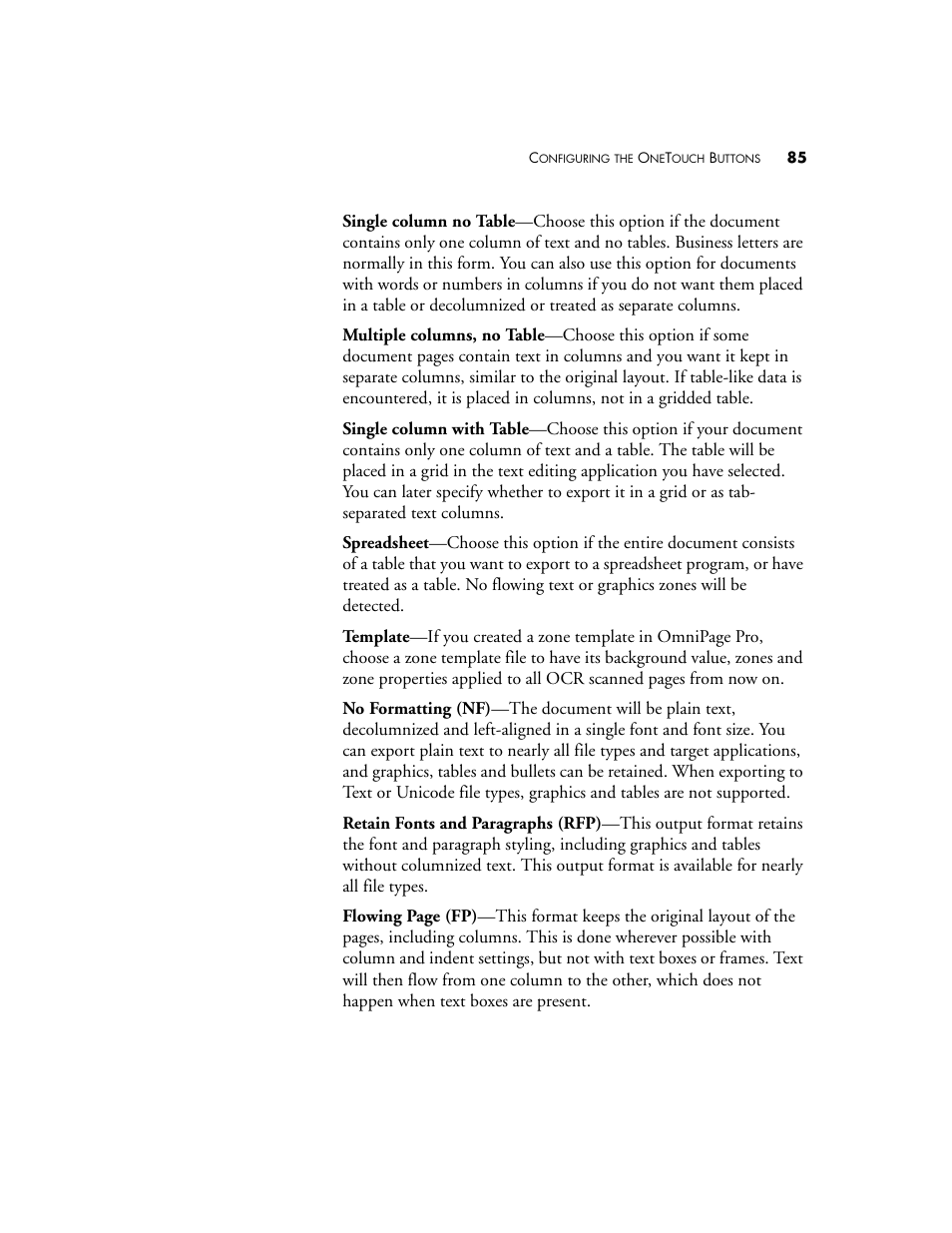Visioneer Patriot 780 User Manual | Page 92 / 160
