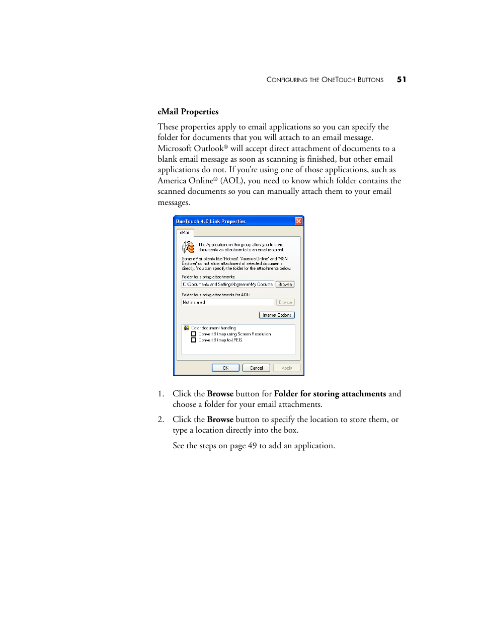 Visioneer Patriot 680 User Manual | Page 58 / 158