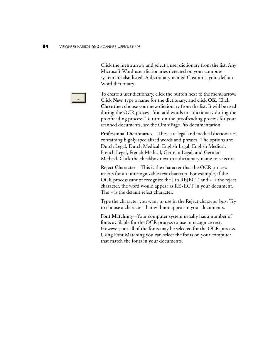 Visioneer Patriot 680 User Manual | Page 91 / 158