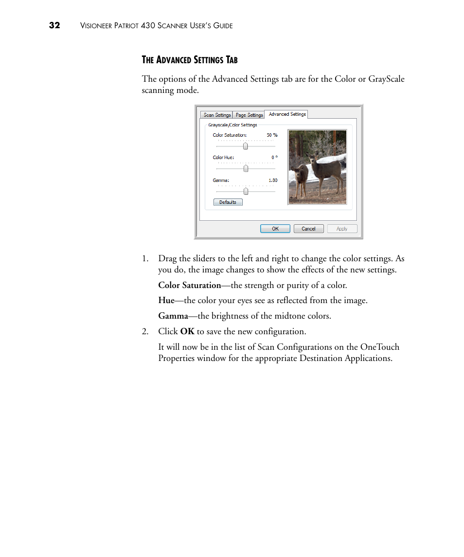 Visioneer PATRIOT 430 User Manual | Page 37 / 98