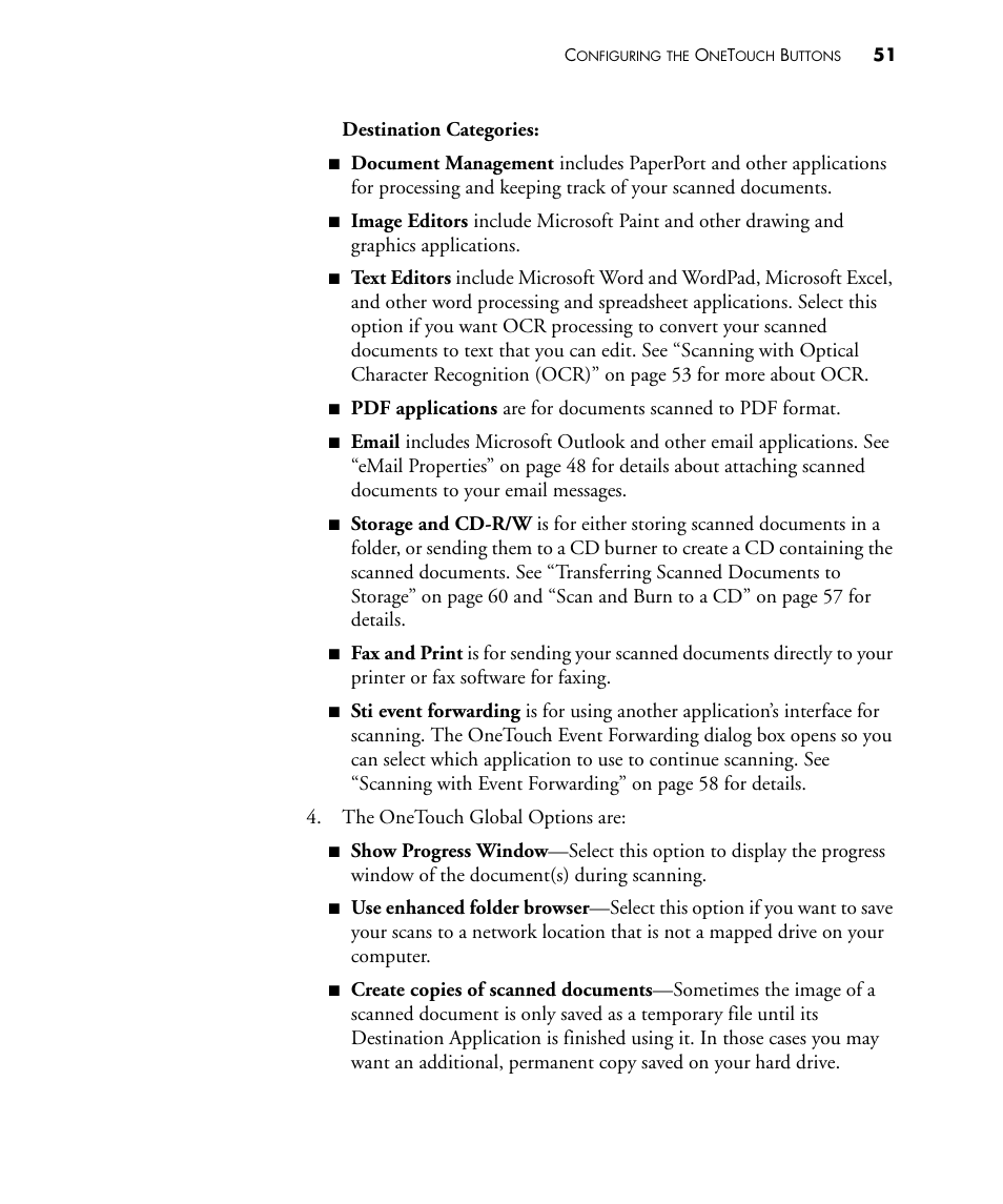 Visioneer PATRIOT 430 User Manual | Page 56 / 98