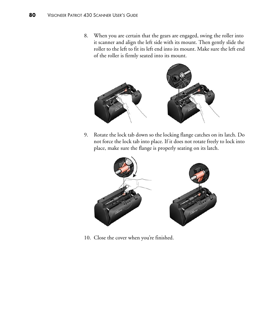 Visioneer PATRIOT 430 User Manual | Page 85 / 98