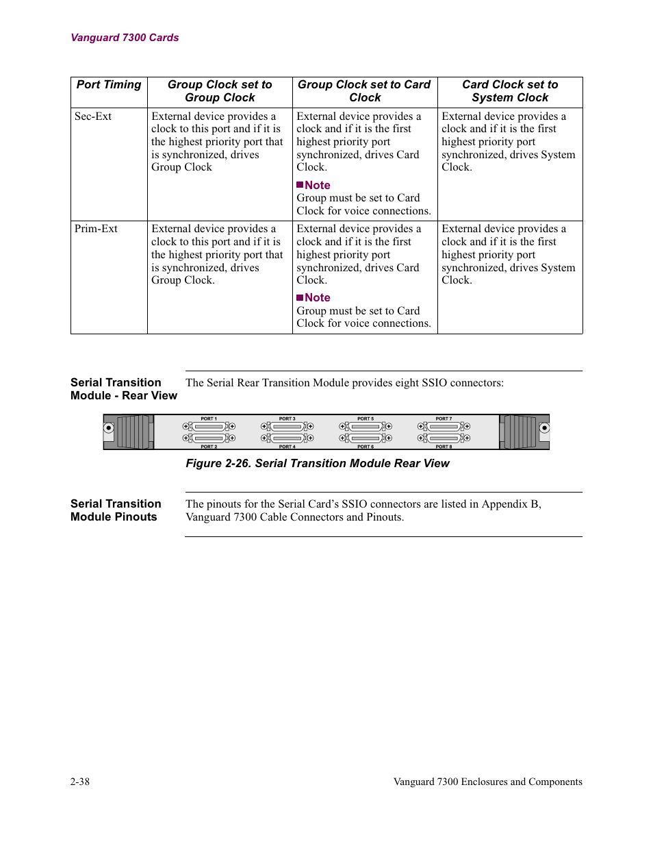 Vanguard Managed Solutions Vanguard 7300 Series User Manual | Page 70 / 227