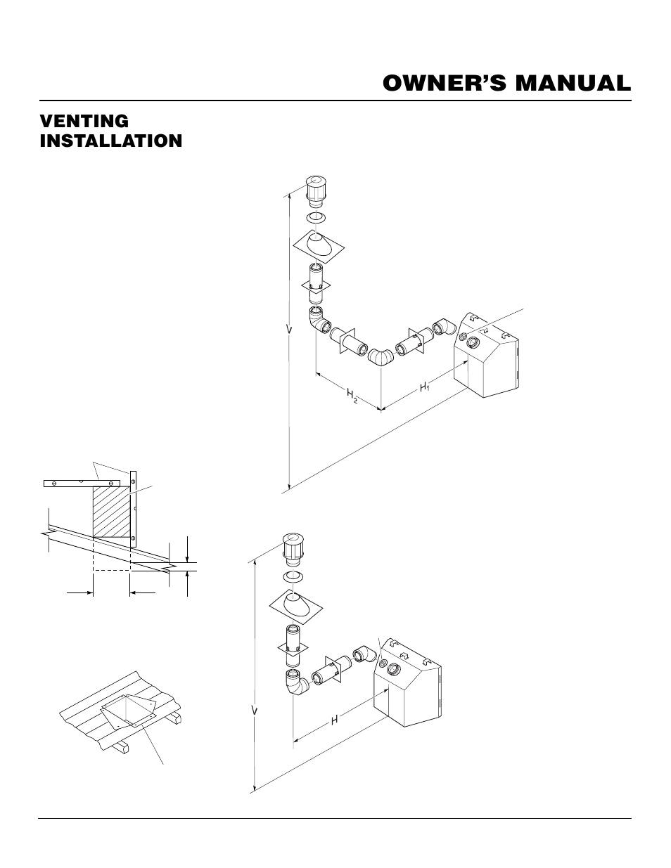 Owner’s manual, Venting installation, Continued | Vanguard Managed Solutions BHDV34PB User Manual | Page 13 / 38