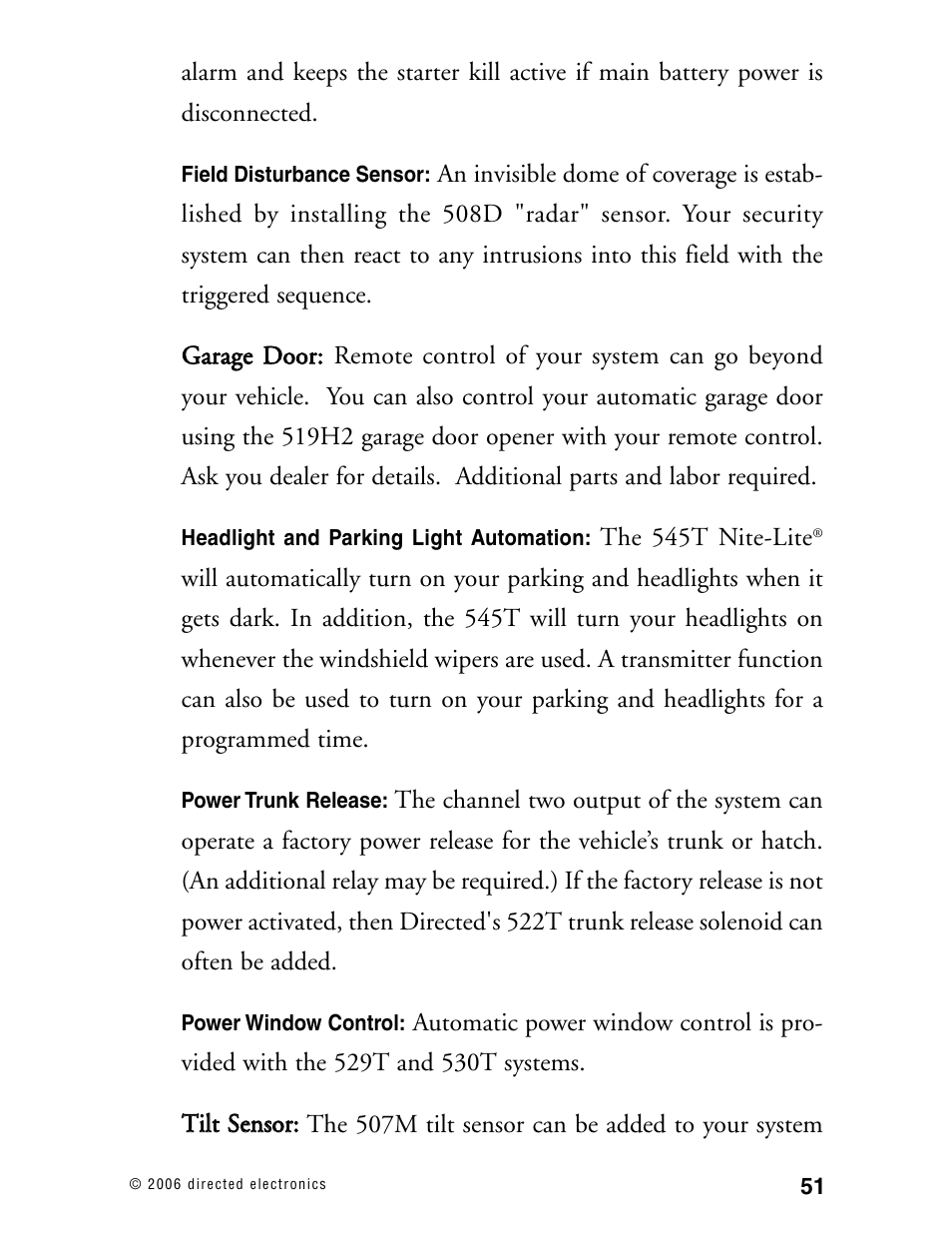 Viper 5002 User Manual | Page 56 / 61