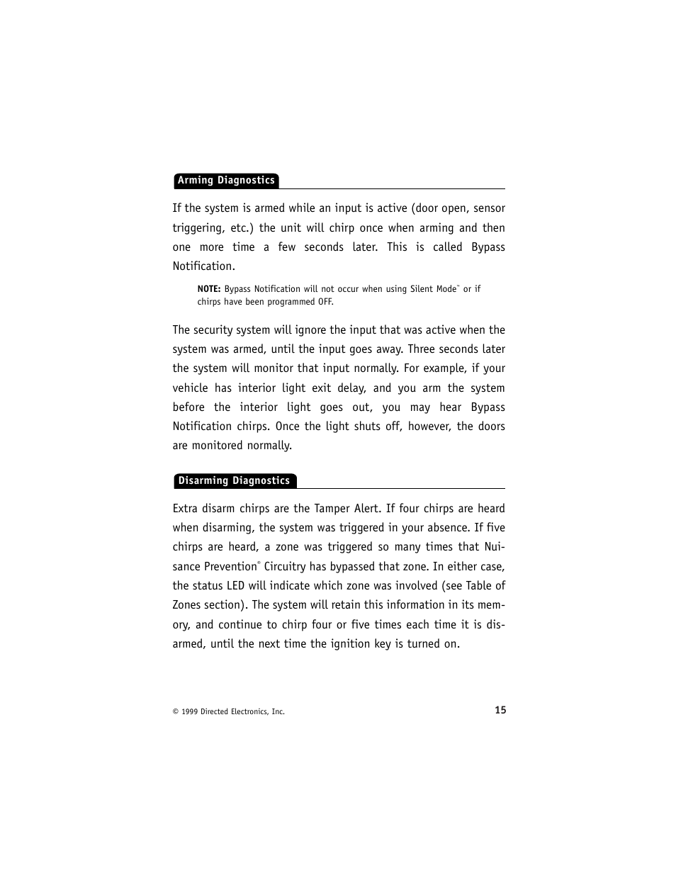 Viper 420 ESP User Manual | Page 19 / 40