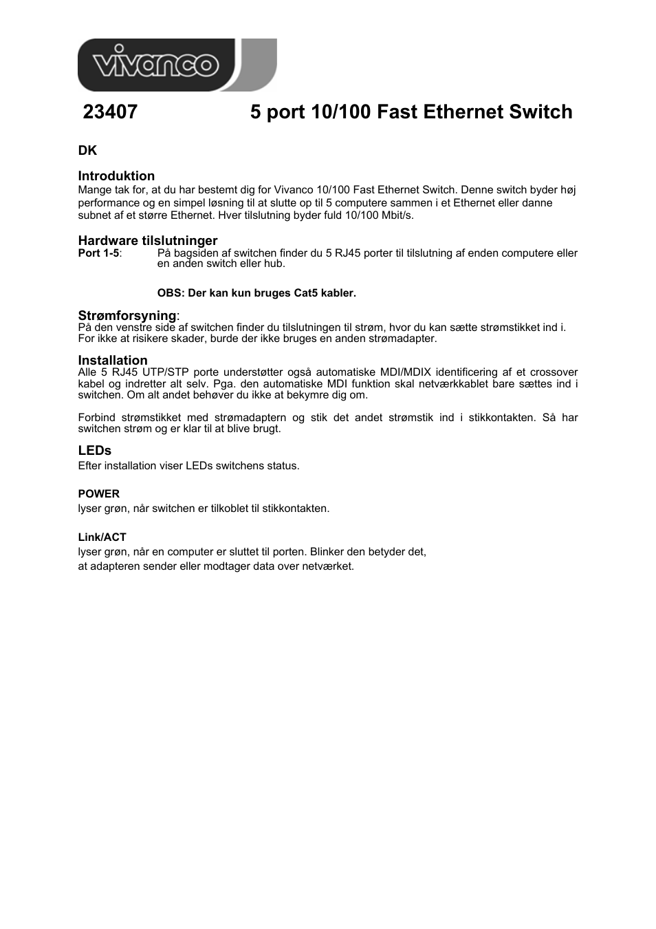 VIVANCO 23407 User Manual | Page 10 / 12