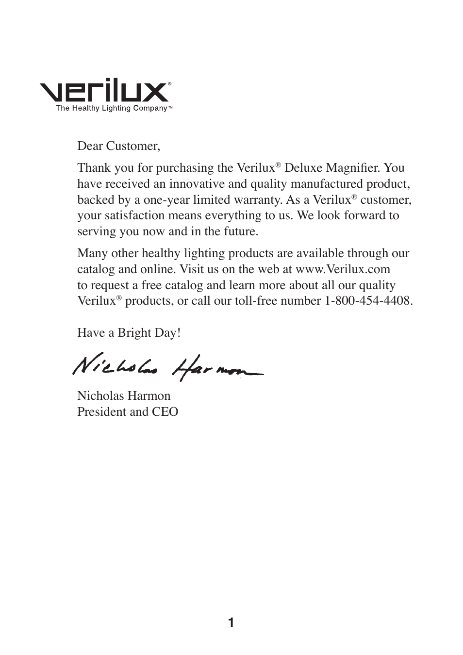 Verilux VM01 User Manual | Page 2 / 8