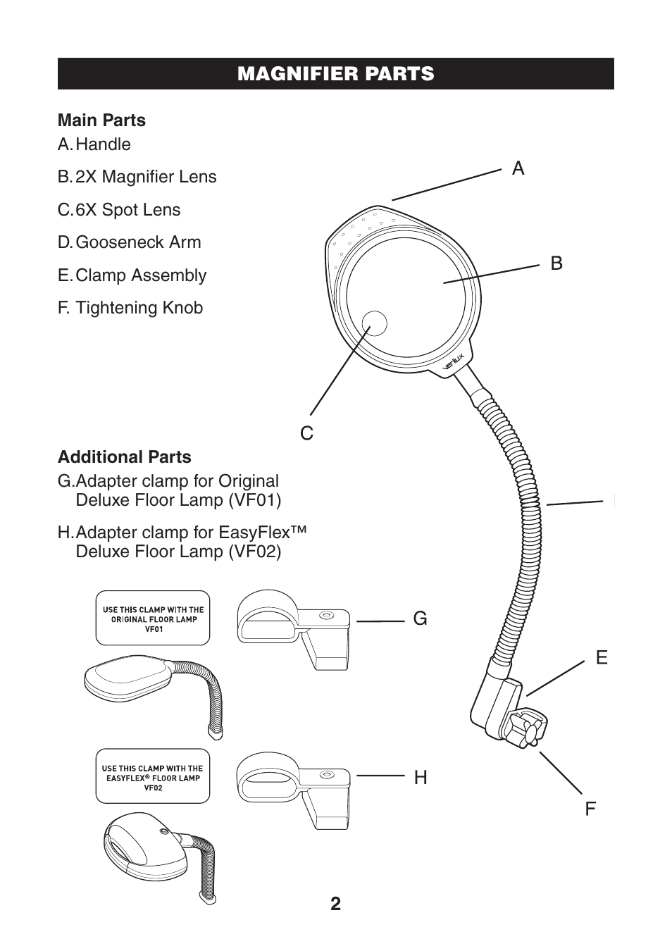 Verilux VM01 User Manual | Page 3 / 8