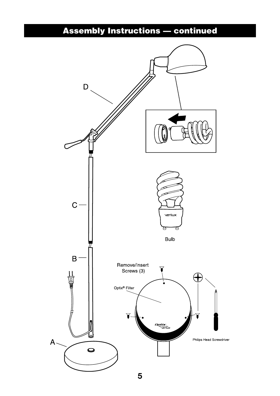 Verilux VF08 User Manual | Page 5 / 8