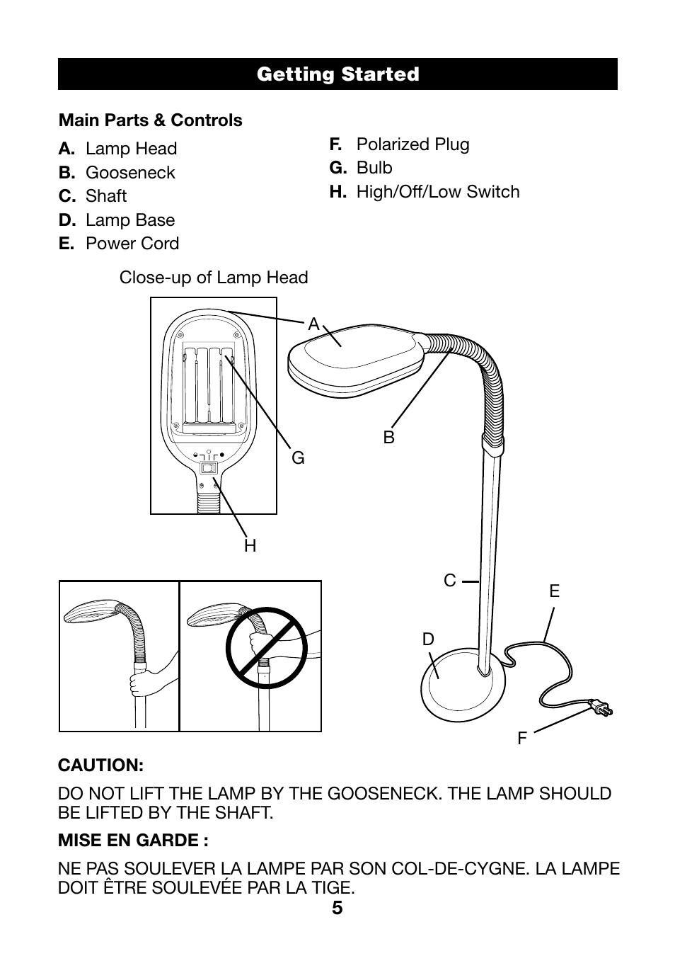 Verilux PLANETLIGHT PL04 User Manual | Page 5 / 12