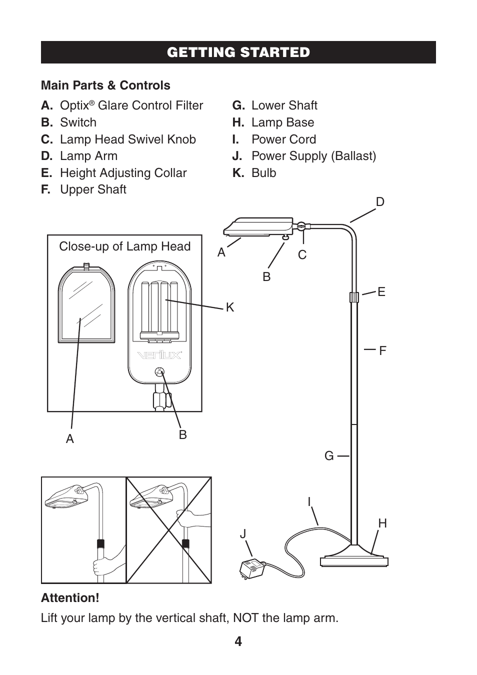 Verilux VF03 User Manual | Page 4 / 12