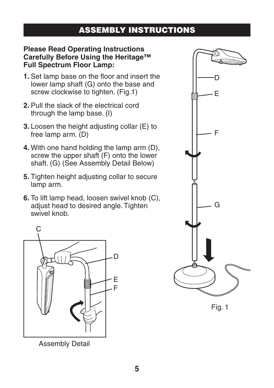 Verilux VF03 User Manual | Page 5 / 12