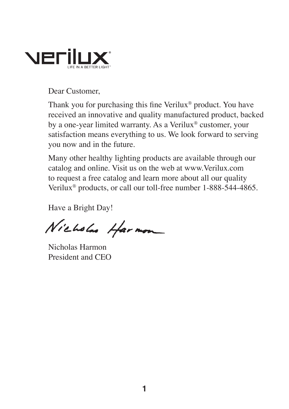 Verilux VD017 User Manual | Page 2 / 8