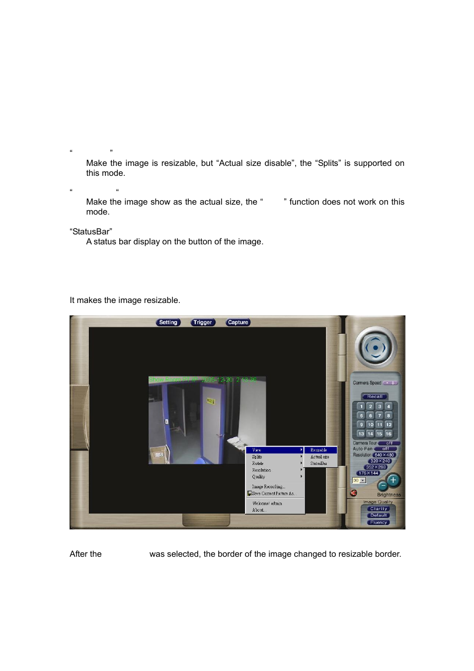 View menu | Veo Infra-Red User Manual | Page 54 / 83