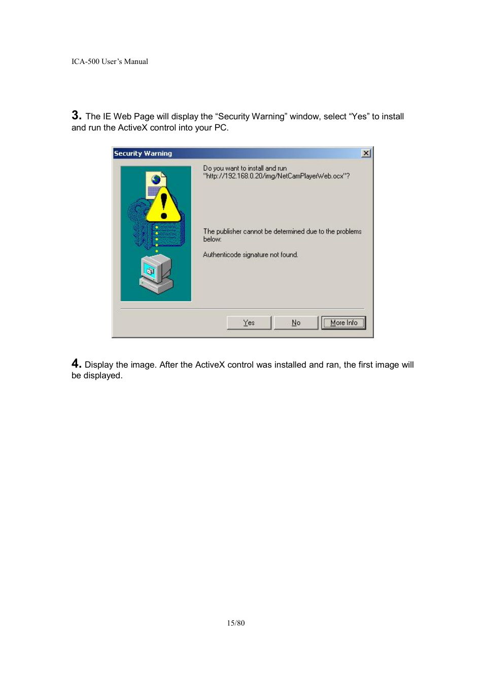 Veo ICA-500 User Manual | Page 15 / 80