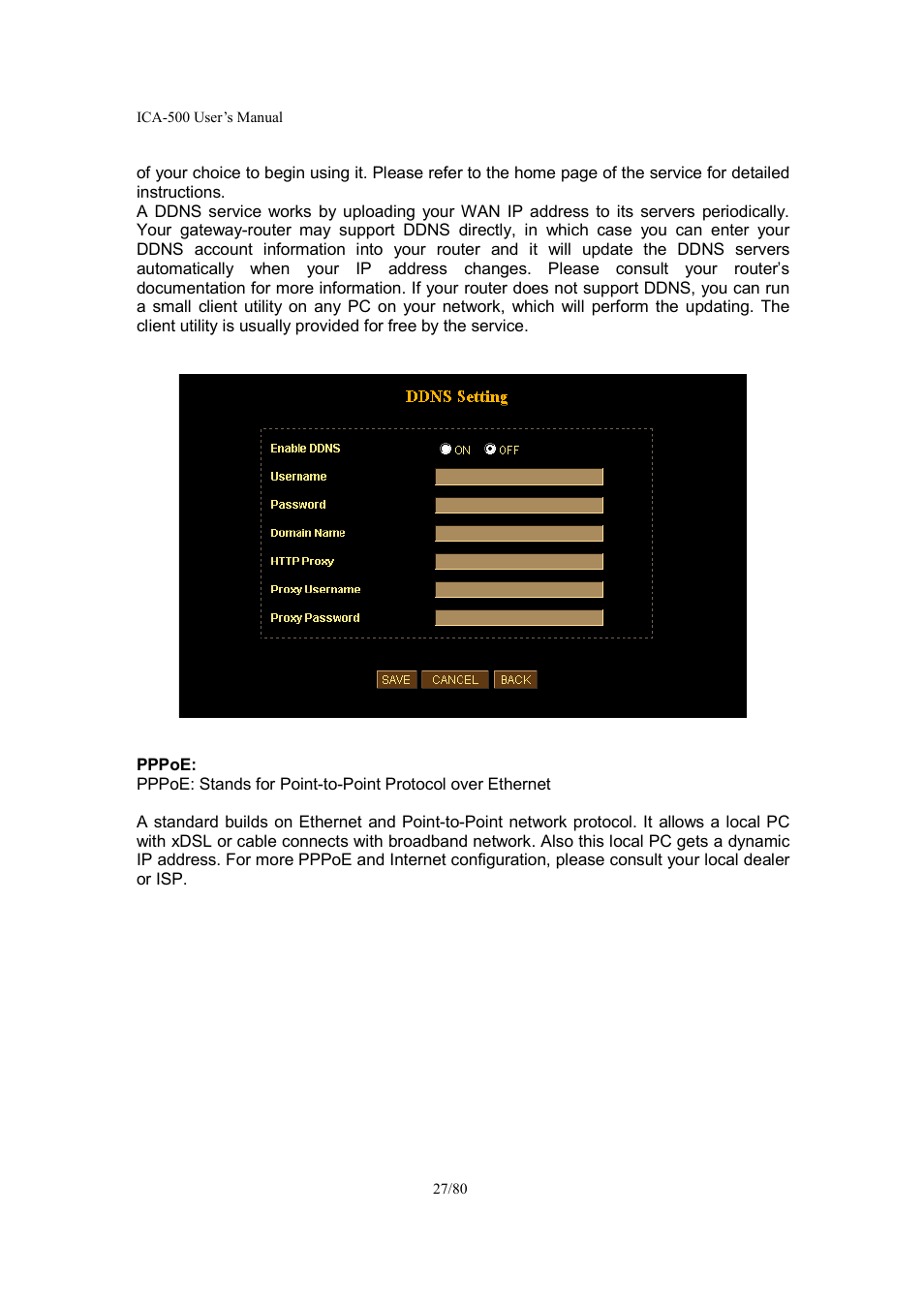 Veo ICA-500 User Manual | Page 27 / 80