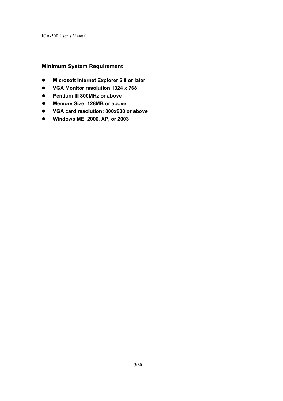 Veo ICA-500 User Manual | Page 5 / 80