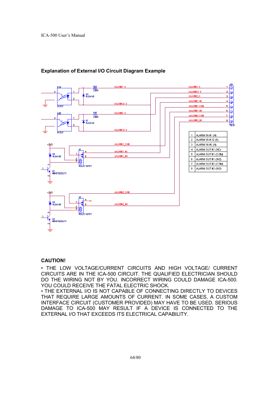 Veo ICA-500 User Manual | Page 64 / 80