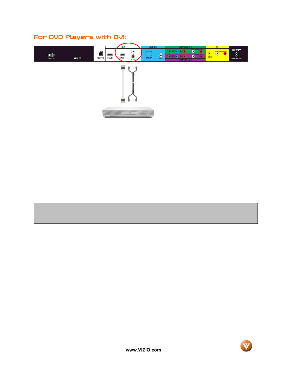 Vizio GV42L FHDTV10A User Manual | Page 25 / 79