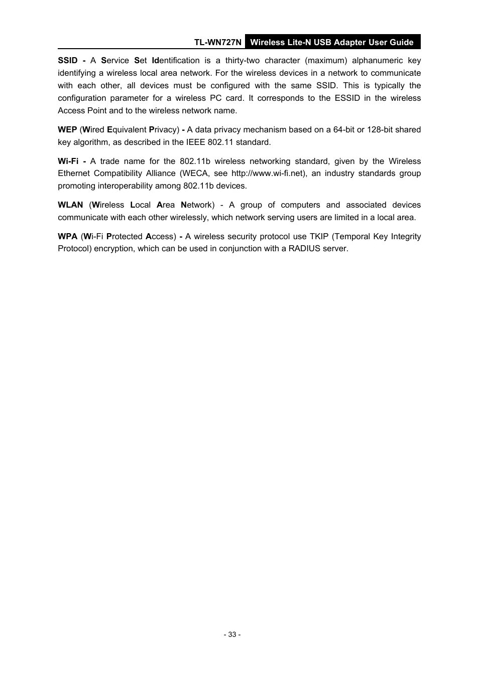 Vizio TL-WN727N User Manual | Page 37 / 38